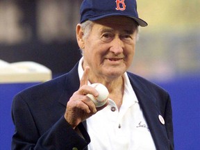 Red Sox legend Ted Williams (pictured) had a less-than-friendly exchange with Early Wynn long after their playing days were over, as recounted by the late Tom Cheek. (Reuters)