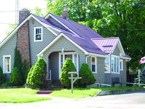 Dr. Martine Croy, the only chiropractor in Delhi, will soon move her practice from Imperial Street to this home on Church Street East. Norfolk council granted Croy the required zoning change last week. (MONTE SONNENBERG Delhi News-Record)