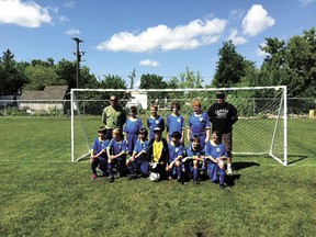 The Devon U12 boys soccer team, “The Hurricanes”, came fourth overall in the Provincial Soccer Championships over the July 5-7 weekend in Three Hills, AB. The team won their first two games, narrowly lost their third 1-0 in a very physical game against the champions from Vermillion, and were defeated in the Bronze Medal game against Stettler, putting them fourth overall. The team were awarded the Fair Play Award by the Alberta Soccer Association for their great team spirit and fair play.