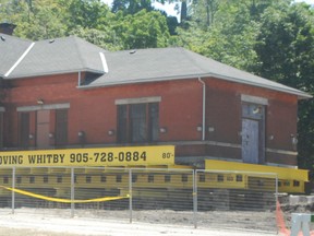 The CPR Station moved a little closer this week to its final destination at the beachfront.