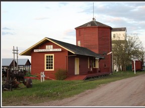 This water tower and the grain elevator behind it have been designated heritage buildings by the Rural Municipality of North Norfolk. They are located at the Manitoba Agricultural Museum. (Supplied photo)