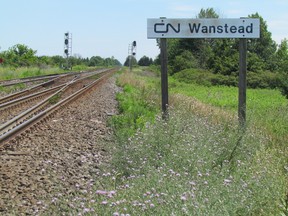 Wanstead, just east of Wyoming in Lambton County, was the site of one of Canada's most deadly train crashes in 1902. Some 31 people were killed when a passenger train and freight train collided.  PAUL MORDEN/THE OBSERVER.QMI AGENCY