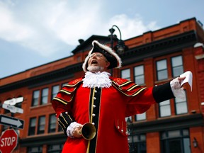 The World Invitational Town Crier Competition is set to take place Aug 1-5. Criers will be coming from all corners of the world for the event. Kingston’s own Town Crier and Goodwill Ambassador, Chris Whyman, is the reigning world champion from a tournament that took place in 2010. (KINGSTON THIS WEEK FILE PHOTO)
