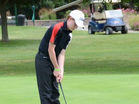 SAUGEEN SHORES - Stone Tree's Jeff Aljoe won the 2013 Midwestern Ontario Optimist Junior Golf Championship on July 17 in St. Mary's and has qualified for national and international tournaments.