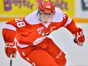 Hounds forward Sergey Tolchinsky.