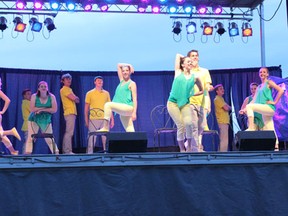 Saskatchewan Express performed on the grandstand at the 108th Melfort Exhibition on Saturday, July 20.