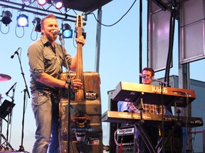 Shane Chisholm and his band performed at the Melfort Exhibition grandstand on Friday, July 19.
