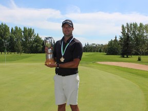 Saskatoon’s David Stewart claimed the overall title at the 102nd Amateur Men’s Championship at the Melfort Golf and Country Club on Thursday, July 18.