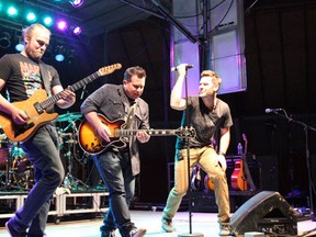 Emerson Drive performed at the Four Seasons Arena to close down the 108th Melfort Exhibition on Sunday, July 21.