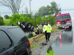 truck crash