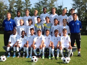 Austin Couture is in Calgary this weekend with the Alberta North Under 13 Soccer team for a tournament against provinces from across Western Canada.