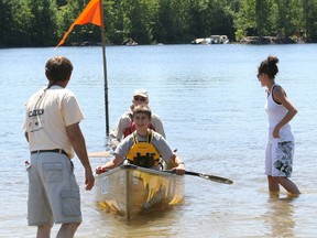 Charles Pepin and son, Antoine, were among the 55 teams participating in the 36th annual Mattawa River Canoe Race last year. They were the first to finish the 13-kilometre family and youth race departing from Samuel de Champlain Provincial Park.