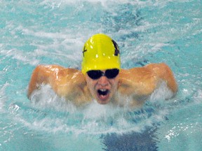 Logan Clow/R-G
The Peace  River Porpoises held an invitational swim meet on Saturday July 20 at the Peace Regional Pool in Peace River.