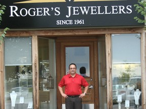 Mike Beauchesne, owner of Roger's Jewellers on Oak Street, is pleased with his decision to open up a jewelry business in downtown North Bay. The Downtown Improvement Area is reporting nine new businesses in the core of the city.