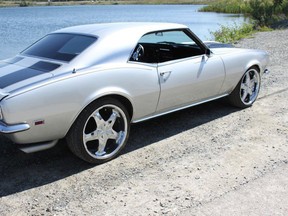 A 1968 custom Camaro two-door coupe was stolen in Timmins in mid-July.