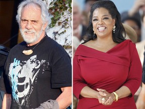 Tommy Chong and Oprah Winfrey (WENN.COM)