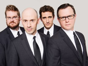 New York Polyphony will perform Aug. 6 at St. George’s Cathedral. (Chris Owyoung)