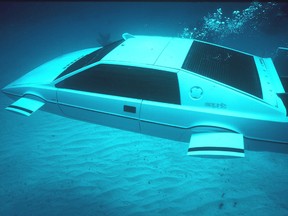 One of the most famous cars in the world, the Lotus Esprit Series 1 submarine car used in the 1977 James Bond film "The Spy Who Loved Me'' will be auctioned off to the highest bidder by RM Auctions at Sept. 9 sale in London, England. The car was affectionately known as "Wet Nellie.' Photo by Don Griffin, courtesy of RM Auctions