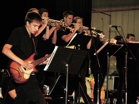 The John Maland Stage Band performs at the International Musicfest Saturday, July 20.