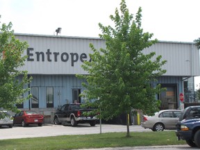 Entropex Limited, a Sarnia plastics company on Lougar Avenue, was fined $410,000 for violations of the Occupational Health and Safety Act after a worker was injured in 2010. The fine was imposed Friday by the Ontario Court of Justice. (The Observer)