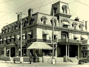A view of the corner of Pitt and Second streets circa 1930 when it was occupied by the King George Hotel, which was destroyed by fire in 1997.
File photo