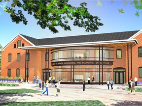 Drawing of proposed renovations to South Hall at Lake Superior State University. (PHOTO: LSSU)
