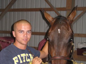 Ancaster's J. Bradley Harris sits atop the drivers standings at Hanover Raceway this season.