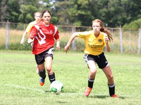 The Sault Civics dropped a pair of games to Waterloo on the weekend in Western Ontario Youth Soccer league play at Tom Tipton Field.