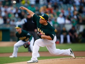 The Blue Jays will face starting pitcher Bartolo Colon on Wednesday afternoon. (Retuers)