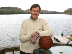 The late Barry O’Connor was a fine athlete who specialized in basketball. (Michael Lea Whig-Standard file photo)