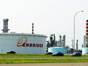 Enbridge's Strathcona County facility just west of Sherwood Park. File Photo