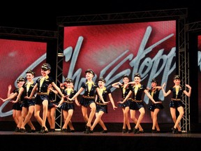 Fly Girls, intermediate tap dance (Showstopper Webcast). CONTRIBUTED PHOTO