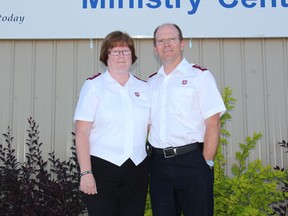 Lee Anne and Mike Hoeft of the local Salvation Army were recently in High River helping out with the devastation.