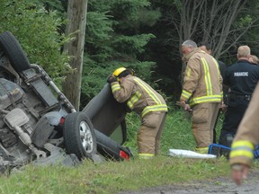 A Toronto woman was charged following a collision at Black Road and Third Line East on July 27, 2013.