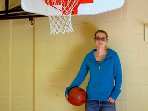 Alison Frixel, GPRC - Fairview Campus recreational coordinator and Summer Camps organizer, prepares for the onrush of young and aspiring athletes set to take to GPRC later this month.