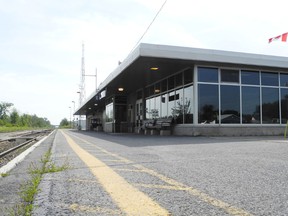 Staff photo/CHERYL BRINK
The Via Rail station in Cornwall.