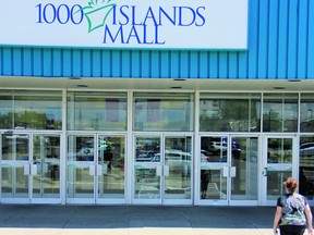 The 1000 Islands Mall entrance is shown. (FILE PHOTO).