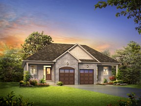 The Ashmore and the Castleton are two of the three designs available in the Village Semis Series. The bungalow semi collection ranges from 1,447-1722 square feet for $379,900-392,900 and is available in Fernbank Crossing.