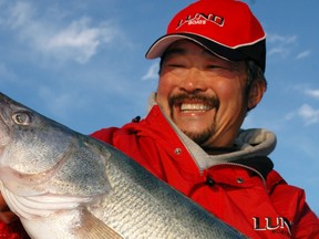Champion tournament fisherman Ted Takasaki