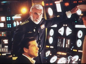 Actor Sean Connery played a Russian submarine commander in The Hunt For Red October.