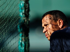 Alex Rodriguez is holding out hope he'll still be paid by the New York Yankees even though MLB wants to suspend him for at least the rest of this season and next. (REUTERS file photo)