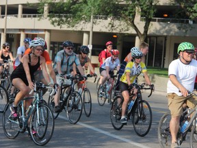 Sarnia recently held a "Share the Road" Memorial Ride in honor of Ross and Gerald Plain, another fall cyclist who was well known in the community. (Observer file photo)