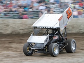 Tilbury's Kyle Patrick is scheduled to race Saturday in the Southern Ontario Sprints at South Buxton Raceway. (JAMES MACDONALD/Special to The Daily News)
