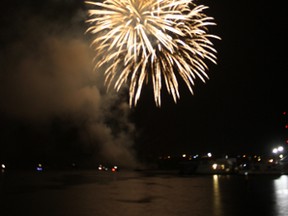 Fireworks brought the 2013 Harbourfest celebrations to a spectacular close on Sunday.
LLOYD MACK/Daily Miner and News