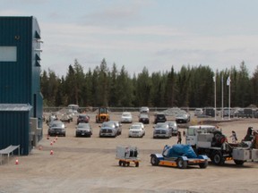 The new Timmins Stratospheric Balloon Base at the Timmins Victor M. Power Airport.