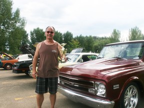 Greg Strong, whose 1967 Chevy C-10 took home the gold.  ANDREW BATES/TODAY STAFF