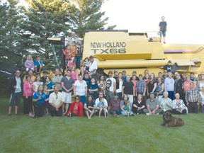 Over 70 family members and friends gathered at the Miller family farm this past weekend to celebrate the 100th anniversary of their farm.