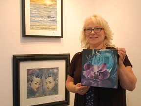 Artist of the Month Jenny Sikma will be showcasing her art at the Victoria Park Gallery for the month of August. (ALANNA RICE/KINCARDINE NEWS)