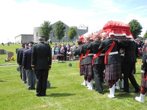 military funeral