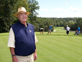 Brian Magee, owner and designer of Black Bear Ridge Golf Course is happy to see people teeing off on a sunny day. Recently the course was ranked 35th out of 59 layouts on ScoreGolf’s list of best golf courses in Canada.